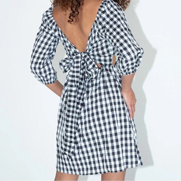 NWT Princess Polly Ellie Gingham Mini Dress Size 10 - Picture 2 of 10